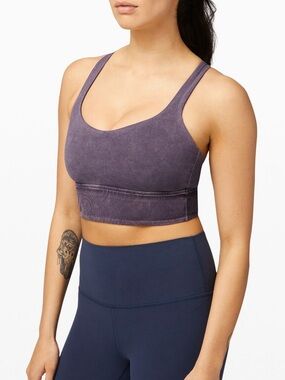 Lululemon Free To Be Bra Long Line Rib - 8